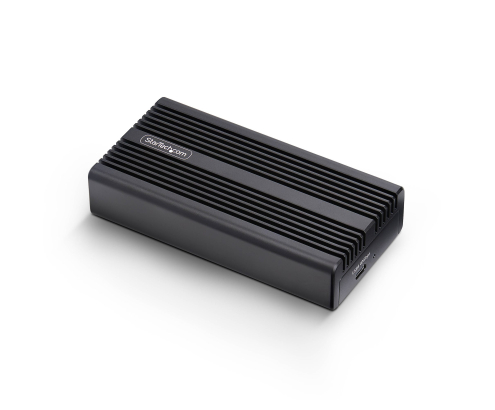 StarTech.com Caja USB4 NVMe M.2 - 40Gbps - Caja USB Tipo C para SSD - Caja Thunderbolt para SSD NVMe - Caja Externa para Unidad de Disco - B+M/M-Key