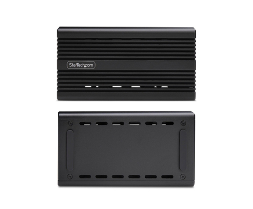 StarTech.com Caja USB4 NVMe M.2 - 40Gbps - Caja USB Tipo C para SSD - Caja Thunderbolt para SSD NVMe - Caja Externa para Unidad de Disco - B+M/M-Key