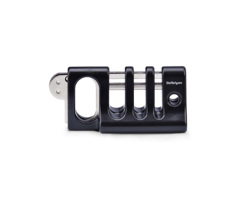 StarTech.com Candado de Anclaje para Cableado de Periféricos - Gestionador de Seguridad con Candado para Cableado de Teclado y Ratón - para Ordenado