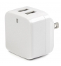 StarTech.com Cargador de Pared USB 2.0 de 2 Puertos para Tablets Smartphones - Cargador Blanco de Alta Potencia para Viajes