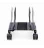 StarTech.com Carrito para Caja Torre de Ordenador - Carrito con Ruedas para CPU - Soporte Ajustable para CPU - de Acero - Carga de 21kg