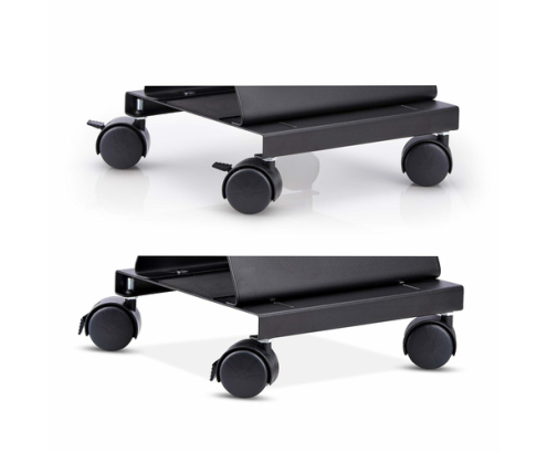 StarTech.com Carrito para Caja Torre de Ordenador - Carrito con Ruedas para CPU - Soporte Ajustable para CPU - de Acero - Carga de 21kg