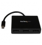 StarTech.com Concentrador MST - Mini DisplayPort a 3x DisplayPort - Negro 