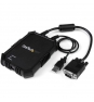 StarTech.com Consola KVM con Carcasa Resistente de Ordenador Portátil a Servidor - Negro NOTECONS02X