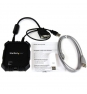 StarTech.com Consola KVM con Carcasa Resistente de Ordenador Portátil a Servidor - Negro NOTECONS02X