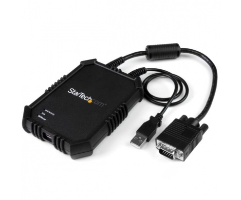 StarTech.com Consola KVM con Carcasa Resistente de Ordenador Portátil a Servidor - Negro NOTECONS02X