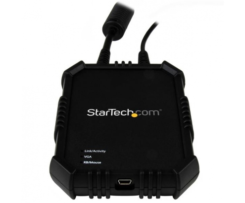 StarTech.com Consola KVM con Carcasa Resistente de Ordenador Portátil a Servidor - Negro NOTECONS02X