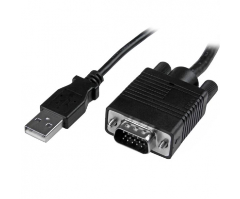 StarTech.com Consola KVM con Carcasa Resistente de Ordenador Portátil a Servidor - Negro NOTECONS02X