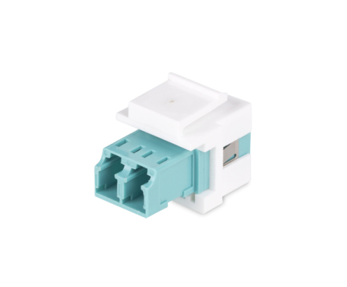 StarTech.com DMFKSLCLCCOUPLER adaptador de fibra óptica LC 1 pieza(s) Blanco