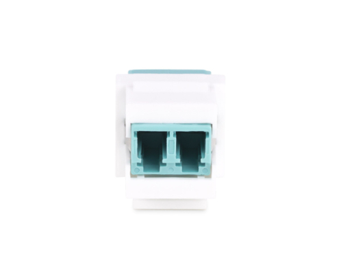 StarTech.com DMFKSLCLCCOUPLER adaptador de fibra óptica LC 1 pieza(s) Blanco