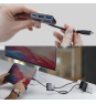 StarTech.com Dock Hub Multipuertos USB Tipo C a HDMI - Adaptador Multipuertos USB-C a HDMI - Carga de 140W - Hub Ladrón USB de 5Gbps - HDMI 4K60Hz - 