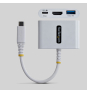 StarTech.com Dock Hub Multipuertos USB Tipo C a HDMI - Adaptador Multipuertos USB-C a HDMI - Carga de 140W - Hub Ladrón USB de 5Gbps - HDMI 4K60Hz - 