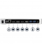 StarTech.com Docking Station 4K Dual con 6 Puertos USB C / USB 3.0 negro plata 