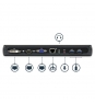 StarTech.com Docking Station USB 3.1 para 2 Monitores HDMI y DVI/VGA - Negro - USB3SDOCKHDV