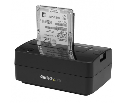 StarTech.com Docking Station USB 3.1 para Unidades SATA de 2.5 y 3.5 Pulgadas - Replicador de Puertos USB-A USB-C o eSATA - Negro