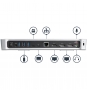 StarTech.com Docking station USB-C para Tres Monitores 4K con 5x Puertos USB 3.0 negro plata 