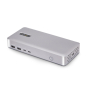 StarTech.com Docking Station USB4 - USB-C de 40Gbps - Vídeo Doble HDMI - Hasta 1x 8K 60Hz 4:4:4 (RGB) o 2x 4K 120Hz 4:2:2 - con Hub Ladrón 6x USB - 