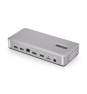 StarTech.com Docking Station USB4 - USB-C de 40Gbps - Vídeo Doble HDMI - Hasta 1x 8K 60Hz 4:4:4 (RGB) o 2x 4K 120Hz 4:2:2 - con Hub Ladrón 6x USB - 