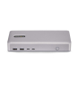 StarTech.com Docking Station USB4 - USB-C de 40Gbps - Vídeo Doble HDMI - Hasta 1x 8K 60Hz 4:4:4 (RGB) o 2x 4K 120Hz 4:2:2 - con Hub Ladrón 6x USB - 