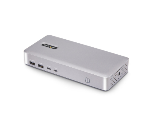 StarTech.com Docking Station USB4 - USB-C de 40Gbps - Vídeo Doble HDMI - Hasta 1x 8K 60Hz 4:4:4 (RGB) o 2x 4K 120Hz 4:2:2 - con Hub Ladrón 6x USB - 