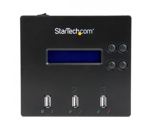 StarTech.com Duplicador y Borrador Autónomo 1:2 para Unidades de Disco Flash azul