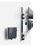 StarTech.com Estación de Trabajo Soporte de Pared para Monitor VESA de 27 Pulgadas (10kg) con Bracket para CPU / Ordenador y Bandeja para Teclado y R