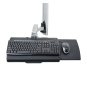 StarTech.com Estación de Trabajo Soporte de Pared para Monitor VESA de 27 Pulgadas (10kg) con Bracket para CPU / Ordenador y Bandeja para Teclado y R
