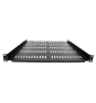 StarTech.com Estante Ventilado 1U para Armario Rack de Servidores - Bandeja Universal Voladiza para Montaje en Rack de 19