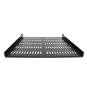StarTech.com Estante Ventilado 1U para Armario Rack de Servidores - Bandeja Universal Voladiza para Montaje en Rack de 19