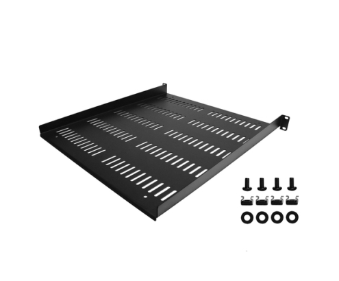StarTech.com Estante Ventilado 1U para Armario Rack de Servidores - Bandeja Universal Voladiza para Montaje en Rack de 19