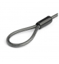 StarTech.com Extensión para Cable de Seguridad de Ordenador Portátil - Cable de 15cm y Bucle de 2,5cm