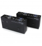 StarTech.com Extensor de Consola KVM por Cat 5 Ethernet (200m) con USB y VÍ­deo VGA Doble - Negro