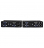 StarTech.com Extensor de Consola KVM por Cat 5 Ethernet (200m) con USB y VÍ­deo VGA Doble - Negro