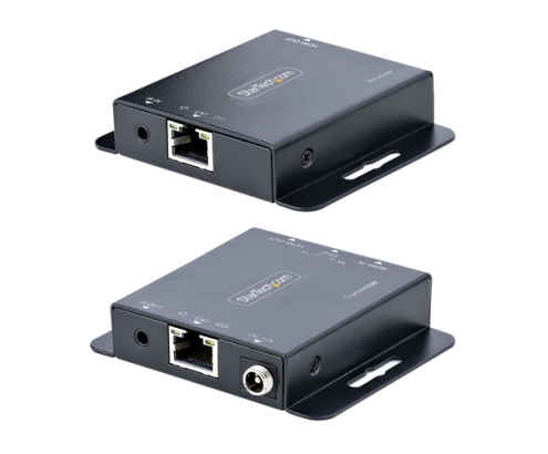 StarTech.com Extensor HDMI por CAT5/CAT6, 4K de 30Hz, para 39m o 1080p para 70m, Alargador HDMI, Juego Transmisor y Receptor PoC HDMI, Infrarrojos - p