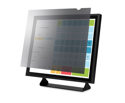StarTech.com Filtro de Privacidad de 19 Pulgadas 5:4 para Monitor - Pantalla de Privacidad Protector Anti Brillo - Anti Luz Azul con Reducción del 51