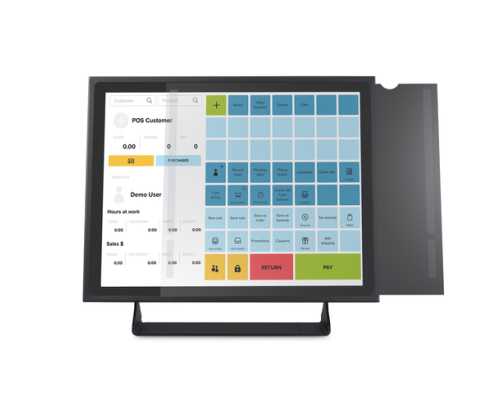 StarTech.com Filtro de Privacidad de 19 Pulgadas 5:4 para Monitor - Pantalla de Privacidad Protector Anti Brillo - Anti Luz Azul con Reducción del 51