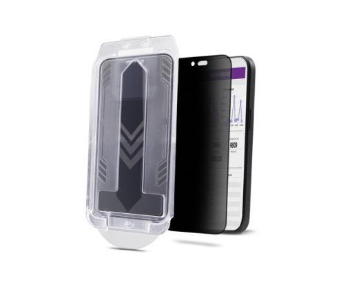 StarTech.com Filtro de Privacidad de 4 Vías y 360 para iPhone 16 Pro Max - Antiespía para iPhone - Horizontal y Vertical - Compatible con Touchscree