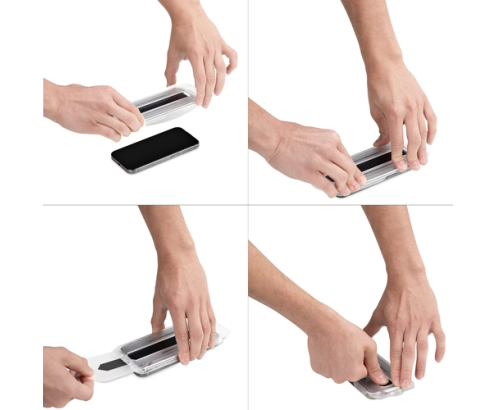 StarTech.com Filtro de Privacidad de 4 Vías y 360 para iPhone 16 Pro Max - Antiespía para iPhone - Horizontal y Vertical - Compatible con Touchscree