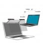 StarTech.com Filtro de privacidad para pantallas de portatiles de 15p universal negro transparente PRIVSCNLT15