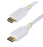 StarTech.com HDMI2-CABLE-4K60-6FW cable HDMI 1,8 m HDMI tipo A (Estándar) Blanco