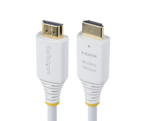 StarTech.com HDMI2-CABLE-4K60-6FW cable HDMI 1,8 m HDMI tipo A (Estándar) Blanco