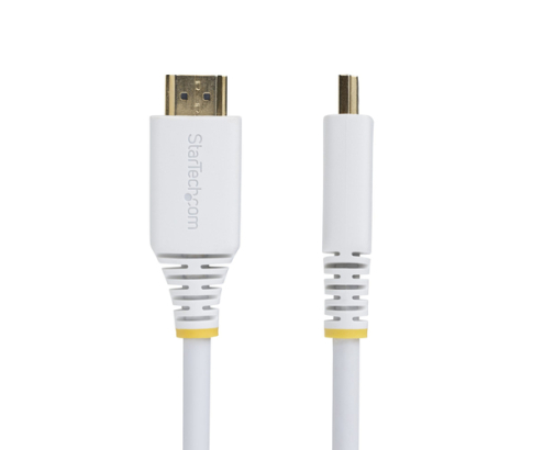 StarTech.com HDMI2-CABLE-4K60-6FW cable HDMI 1,8 m HDMI tipo A (Estándar) Blanco