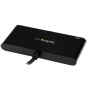 StarTech.com Hub Concentrador USB 3.0 de 4 Puertos con PD Entrega de Potencia - Adaptador USB-C a 4x USB-A - Negro
