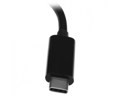 StarTech.com Hub Concentrador USB 3.0 de 4 Puertos con PD Entrega de Potencia - Adaptador USB-C a 4x USB-A - Negro