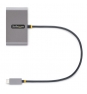 StarTech.com Hub Concentrador USB-C de 4 Puertos con Entrega de Alimentación de 100W de Paso - Ladrón USB Tipo C - - 2x USB-A + 2x USB-C - 5Gbps - C