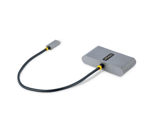 StarTech.com Hub Concentrador USB-C de 4 Puertos con Entrega de Alimentación de 100W de Paso - Ladrón USB Tipo C - - 2x USB-A + 2x USB-C - 5Gbps - C