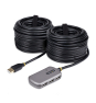 StarTech.com Hub Extensor USB - Concentrador USB con Cable de Extensión de 24m - Cable Alargador USB con Ladrón USB - Repetidor USB Activo o Aliment