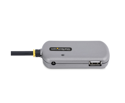 StarTech.com Hub Extensor USB - Concentrador USB con Cable de Extensión de 24m - Cable Alargador USB con Ladrón USB - Repetidor USB Activo o Aliment