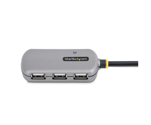 StarTech.com Hub Extensor USB - Concentrador USB con Cable de Extensión de 24m - Cable Alargador USB con Ladrón USB - Repetidor USB Activo o Aliment