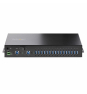 StarTech.com Hub Ladrón Industrial de Metal USB 3.0 5Gbps de 16 Puertos - de Montaje - Alimentación por Bloque de Terminales - Protección ESD - Car